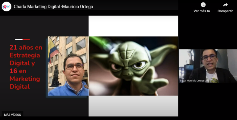 Charla Marketing digital Mauricio Ortega