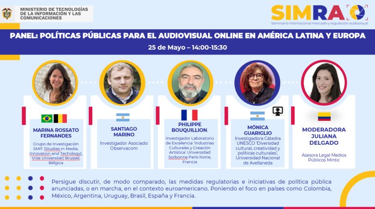 Panel: Políticas Públicas para el audiovisual online en América Latina y Europa