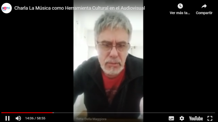 Charla: La Música como Herramienta Cultural en el Audiovisual