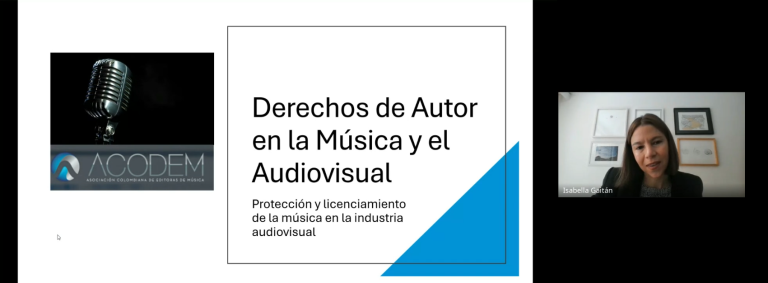 Charla: Derechos de Autor y Sociedades colectivas de Gestión