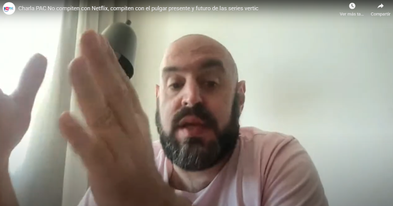 Charla: No Compites con Netflix sino con el Pulgar – Series Verticales