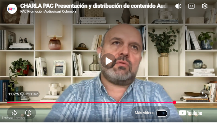 CHARLA PAC Presentación y distribución de contenido Audiovisual