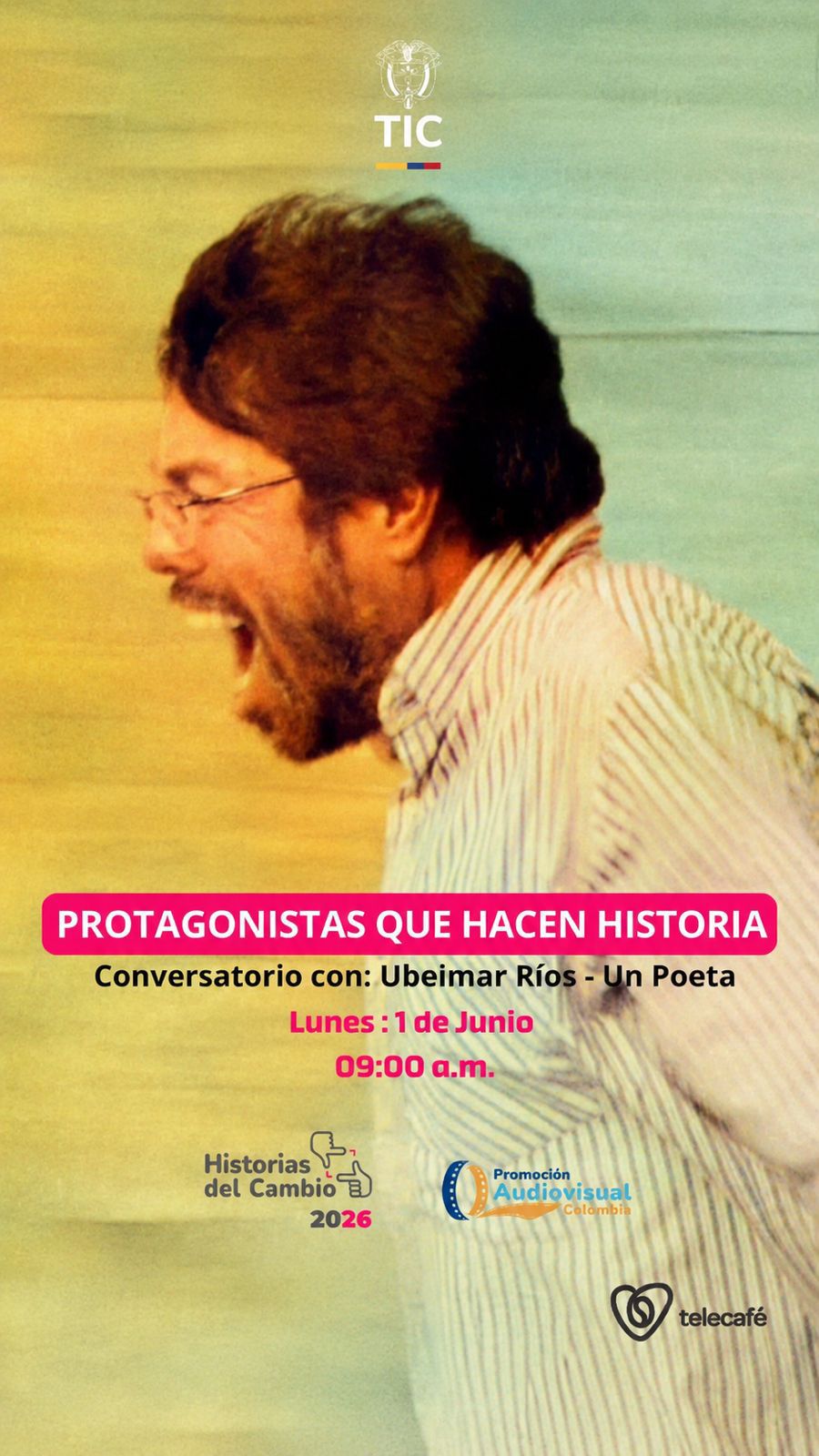 Charla: Protagonistas que hacen historia: «Un Poeta»