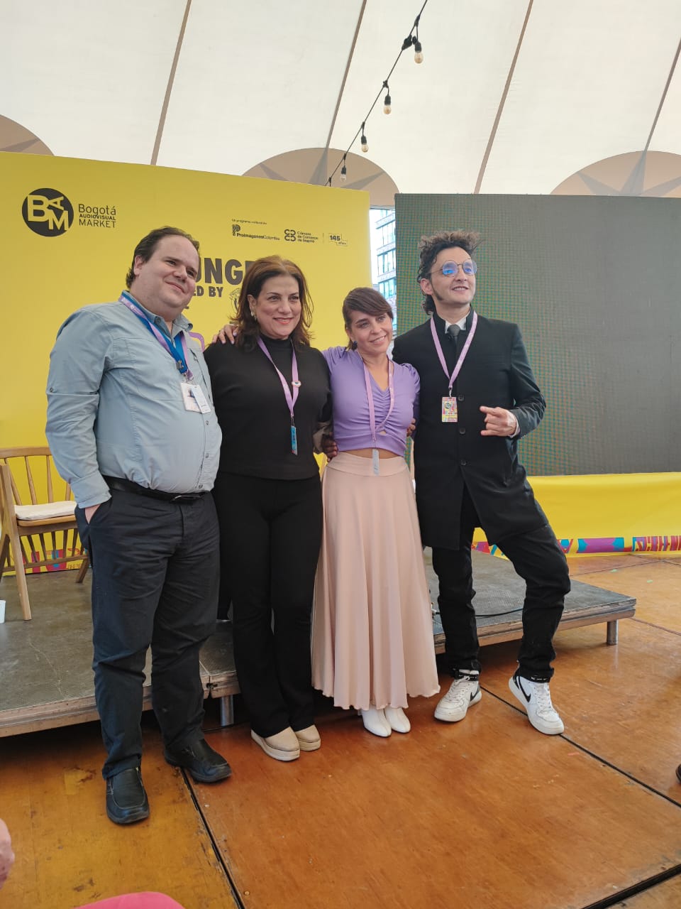 Encuentro en el Bogotá Audiovisual Market (BAM)